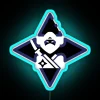Shinobi Commander OF The 9th Brigade RGB Neon Sign