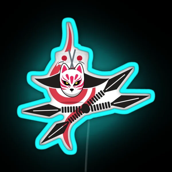 Shinobi Hidden Village 2 RGB Neon Sign