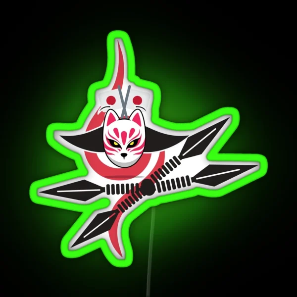 Shinobi Hidden Village 2 RGB Neon Sign