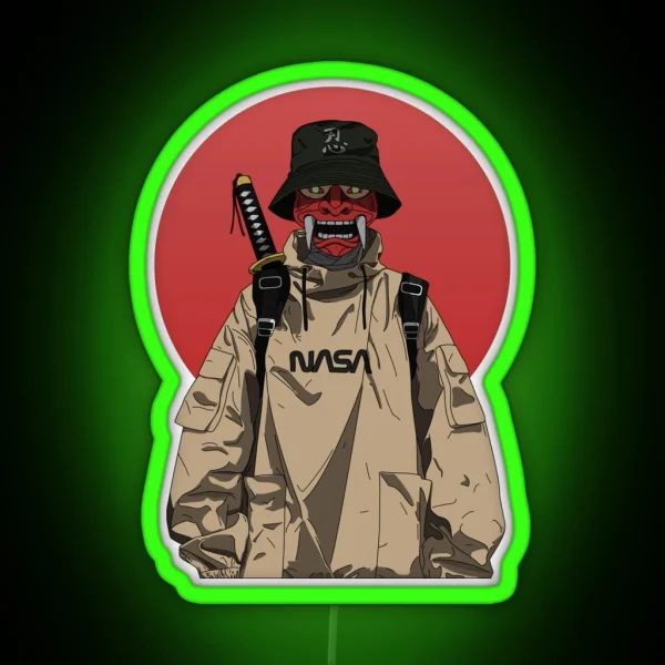 Shinobi Style RGB Neon Sign