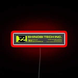 SHINOBI TEC INC RGB Neon Sign