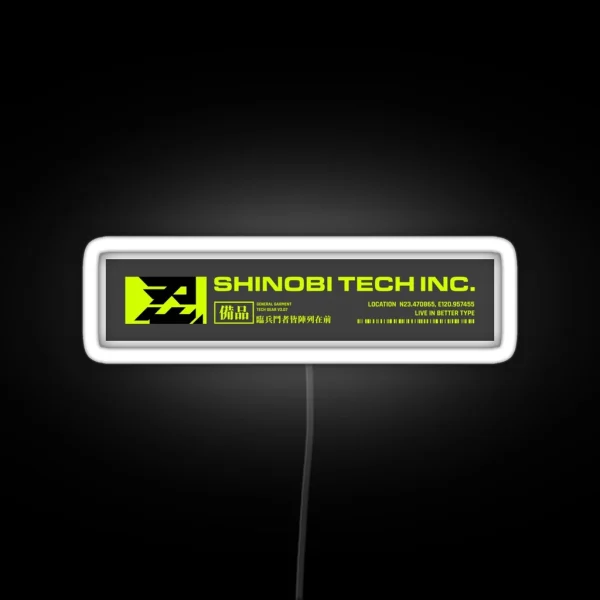 SHINOBI TEC INC RGB Neon Sign