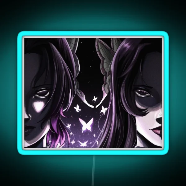 Shinobu And Kanae RGB Neon Sign