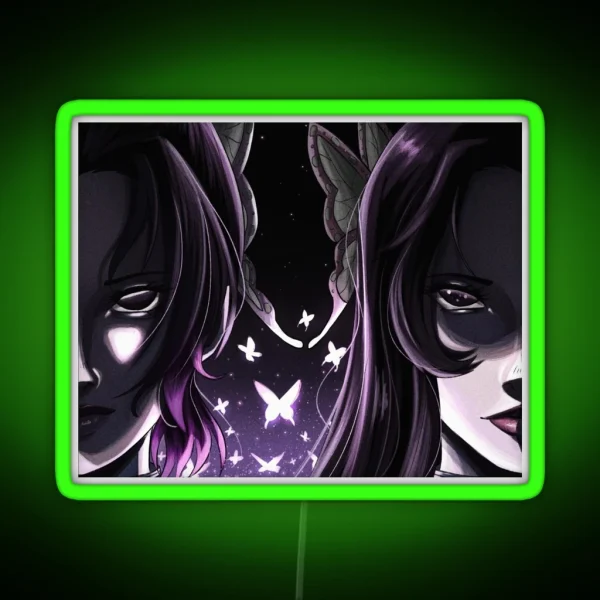 Shinobu And Kanae RGB Neon Sign