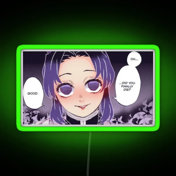 Shinobu Colored Panel 13 RGB Neon Sign