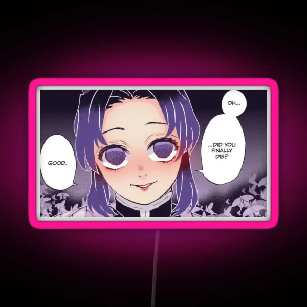 Shinobu Colored Panel 13 RGB Neon Sign