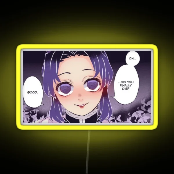 Shinobu Colored Panel 13 RGB Neon Sign