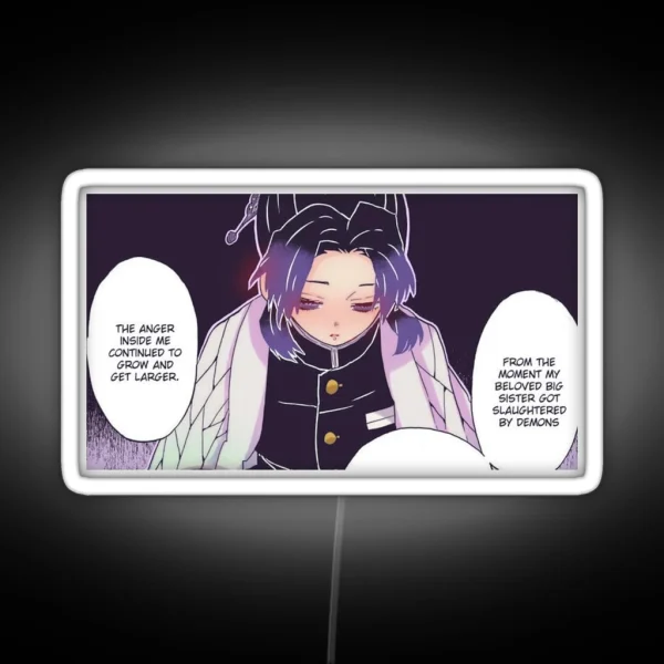 Shinobu Colored Panel 8 RGB Neon Sign