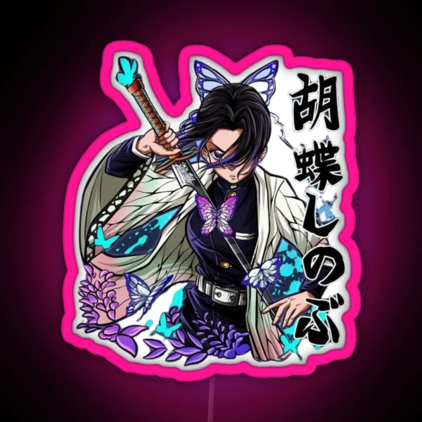 Shinobu Hashira RGB Neon Sign