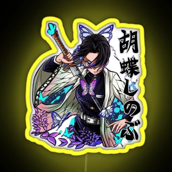Shinobu Hashira RGB Neon Sign