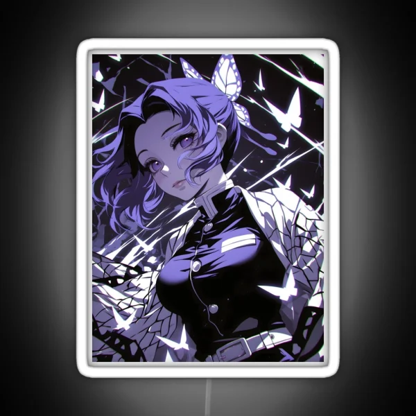 Shinobu Kocho Demon Slayer 10 RGB Neon Sign