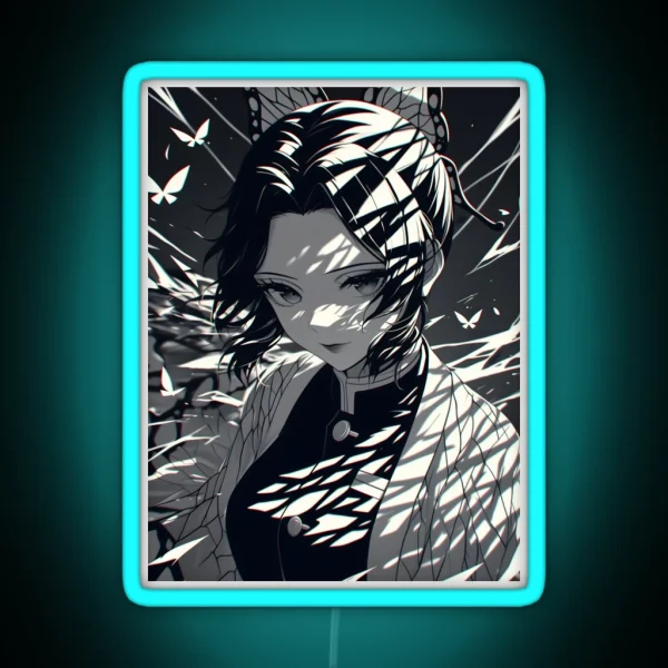 Shinobu Kocho Demon Slayer 11 RGB Neon Sign