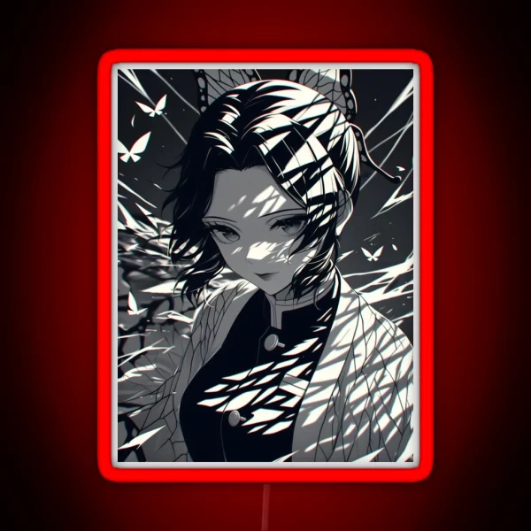 Shinobu Kocho Demon Slayer 11 RGB Neon Sign