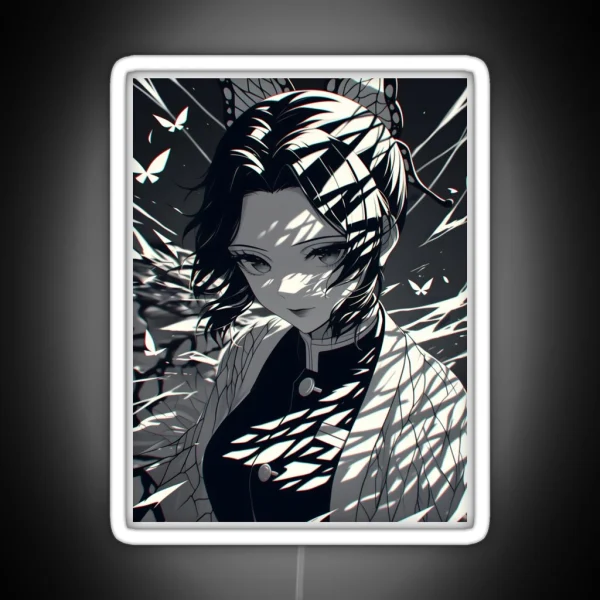 Shinobu Kocho Demon Slayer 11 RGB Neon Sign