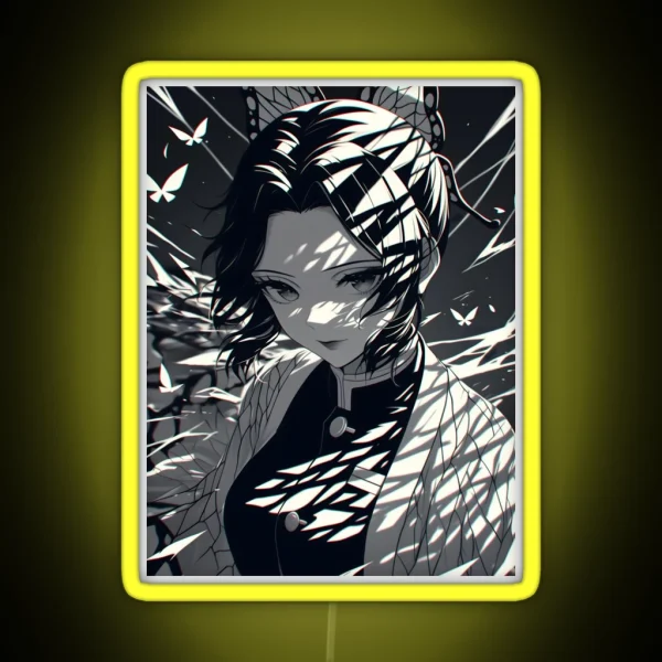 Shinobu Kocho Demon Slayer 11 RGB Neon Sign