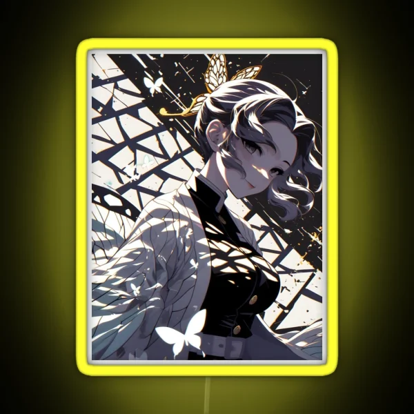 Shinobu Kocho Demon Slayer 14 RGB Neon Sign