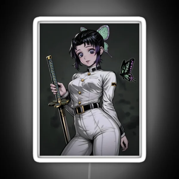 Shinobu Kocho Demon Slayer 20 RGB Neon Sign