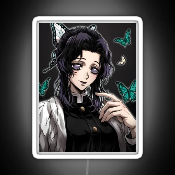 Shinobu Kocho Demon Slayer 22 RGB Neon Sign