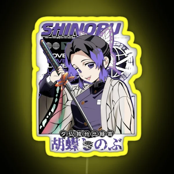 Shinobu Kocho RGB Neon Sign