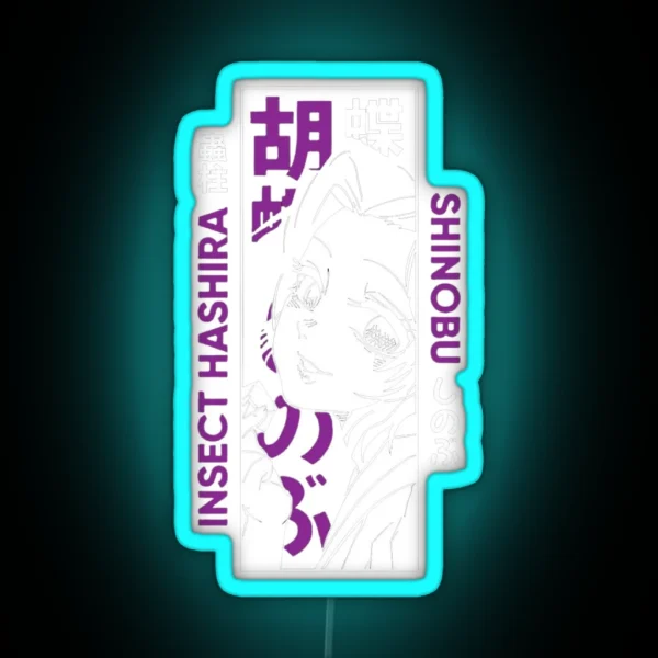 Shinobu Kocho RGB Neon Sign