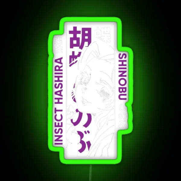 Shinobu Kocho RGB Neon Sign