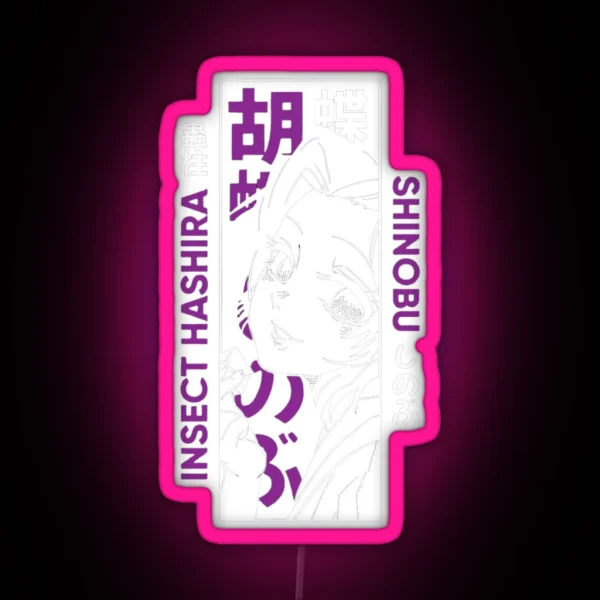 Shinobu Kocho RGB Neon Sign