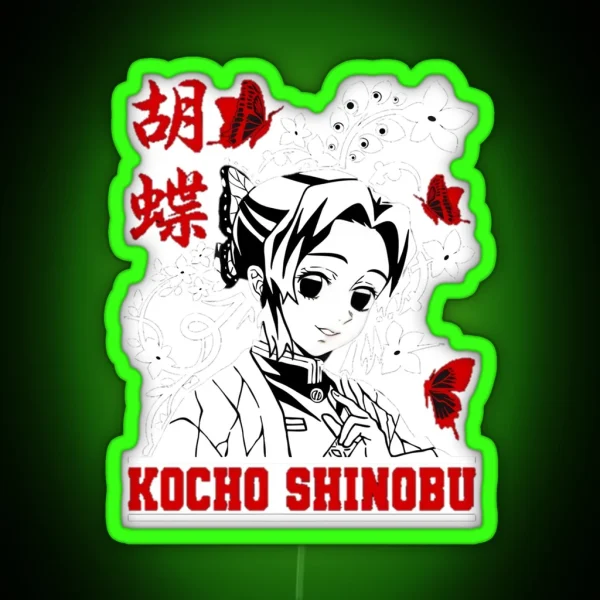 Shinobu Kocho RGB Neon Sign