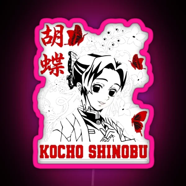 Shinobu Kocho RGB Neon Sign
