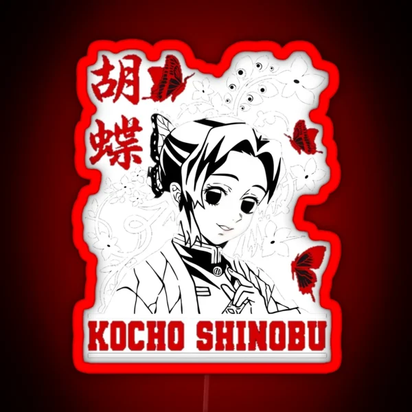 Shinobu Kocho RGB Neon Sign