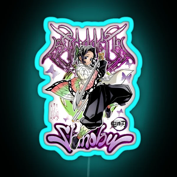 Shinobu Kocho RGB Neon Sign