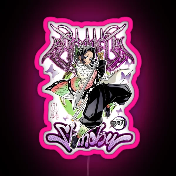 Shinobu Kocho RGB Neon Sign