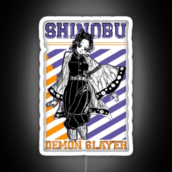 Shinobu The Insect Hashira RGB Neon Sign