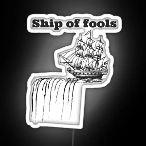 Ship Of Fools RGB Neon Sign