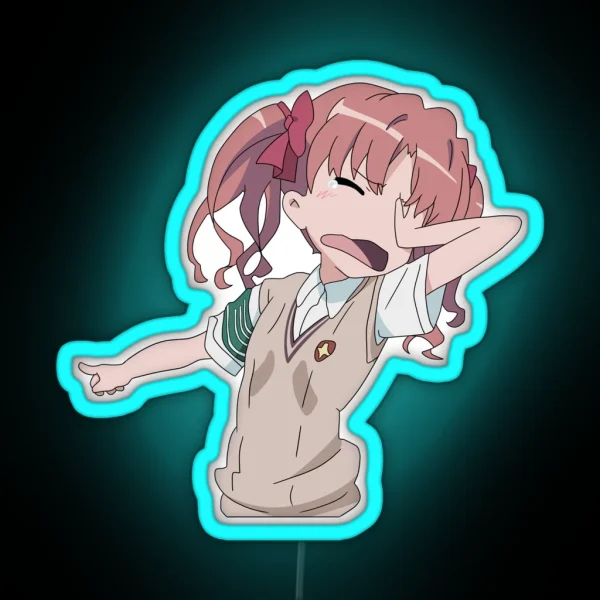 Shirai Kuroko RGB Neon Sign
