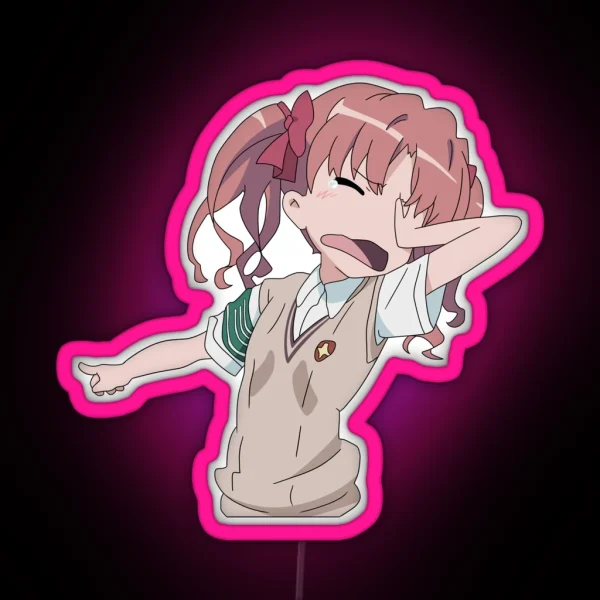Shirai Kuroko RGB Neon Sign
