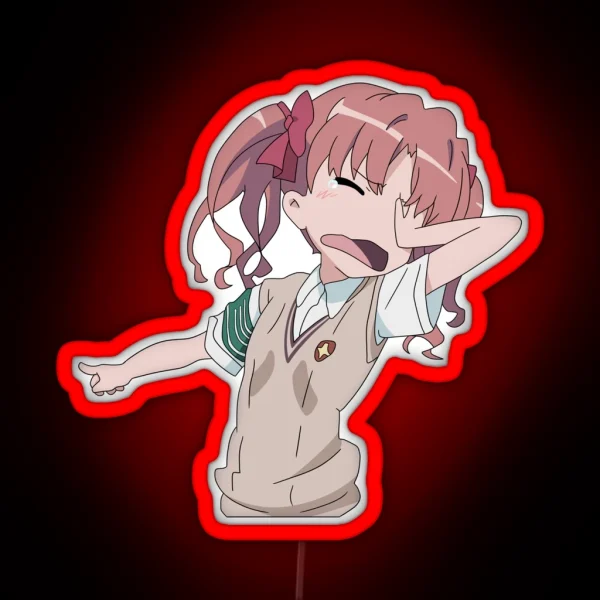 Shirai Kuroko RGB Neon Sign