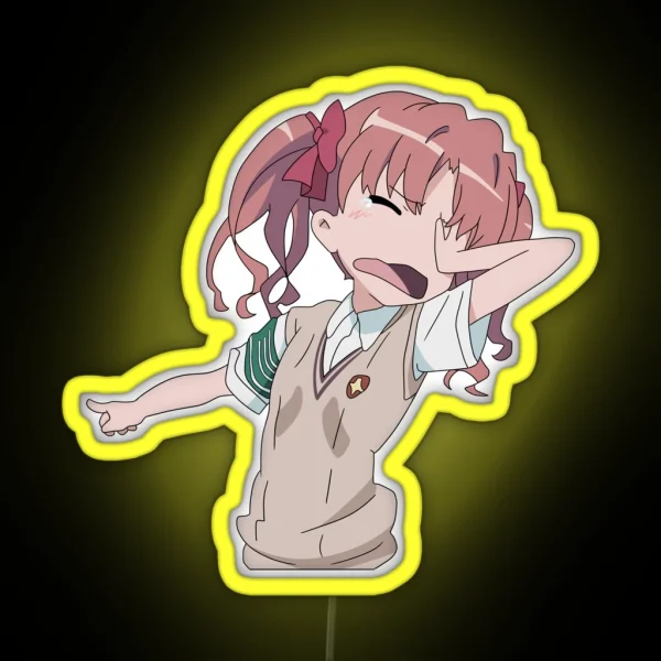 Shirai Kuroko RGB Neon Sign