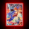 Shishio Makoto Rurouni Kenshin painting neon RGB sign red