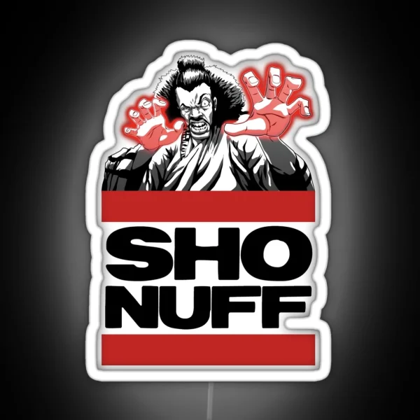 Sho Nuff Old School RGB Neon Sign