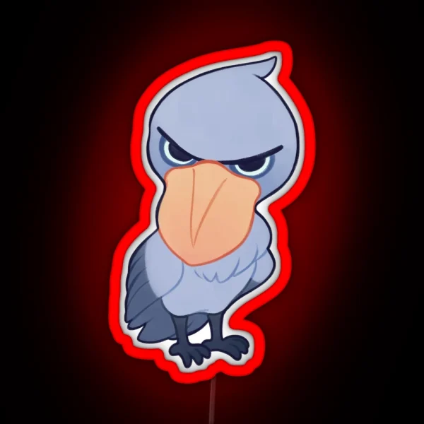 Shoebill RGB Neon Sign