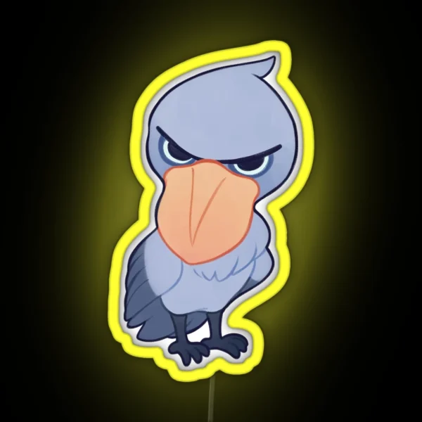 Shoebill RGB Neon Sign