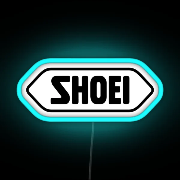 Shoei Logo RGB Neon Sign