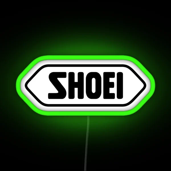 Shoei Logo RGB Neon Sign