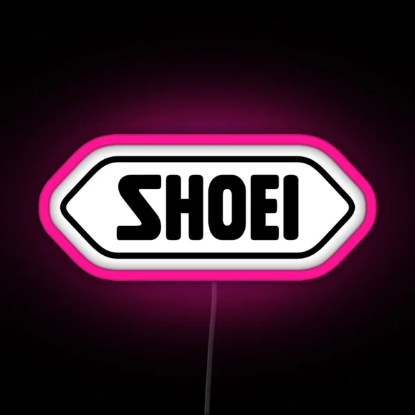Shoei Logo RGB Neon Sign