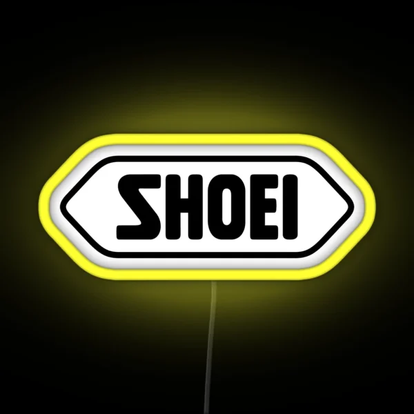Shoei Logo RGB Neon Sign