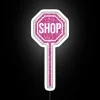 rgb-neon-shop-sign-pink-glitter-white-background