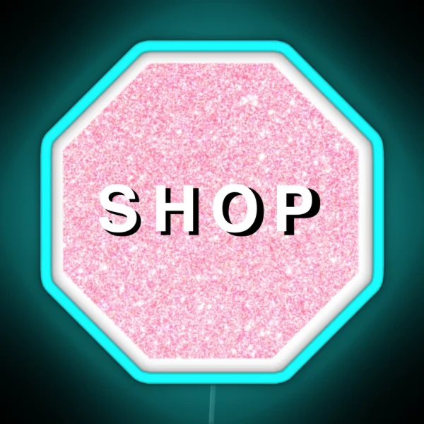 Shopaholic RGB Neon Sign