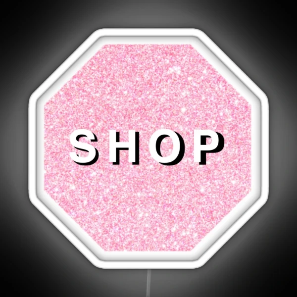 Shopaholic RGB Neon Sign