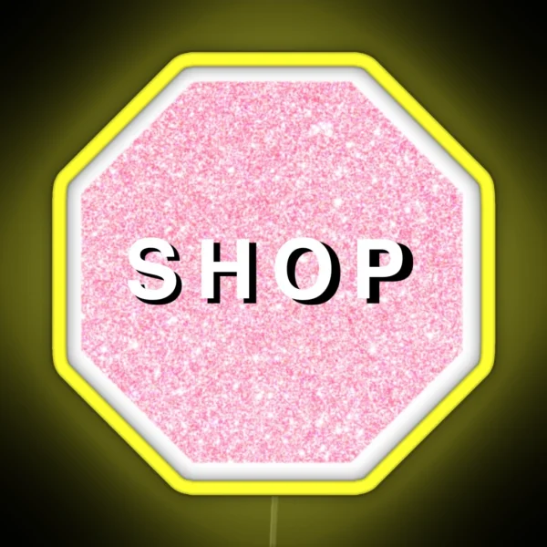 Shopaholic RGB Neon Sign
