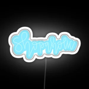 Shopaholic RGB Neon Sign